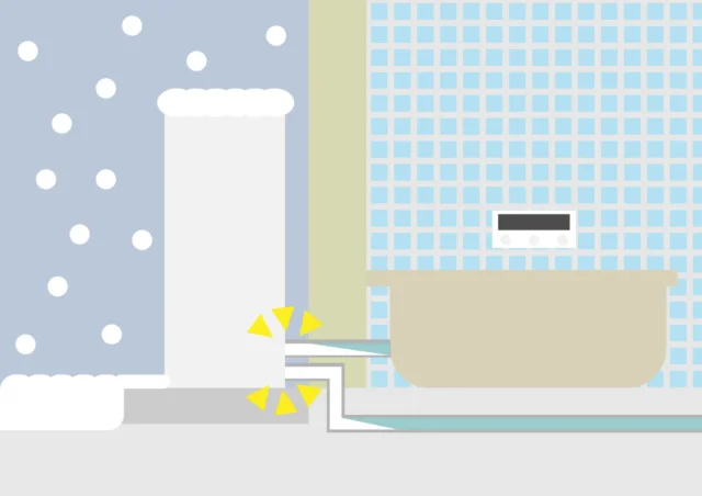 エコキュートの凍結防止カバーだけで凍結は防げる？併用すべき対策